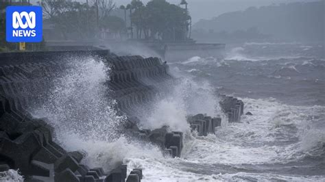 Tens of thousands told to evacuate as Typhoon Shanshan makes .